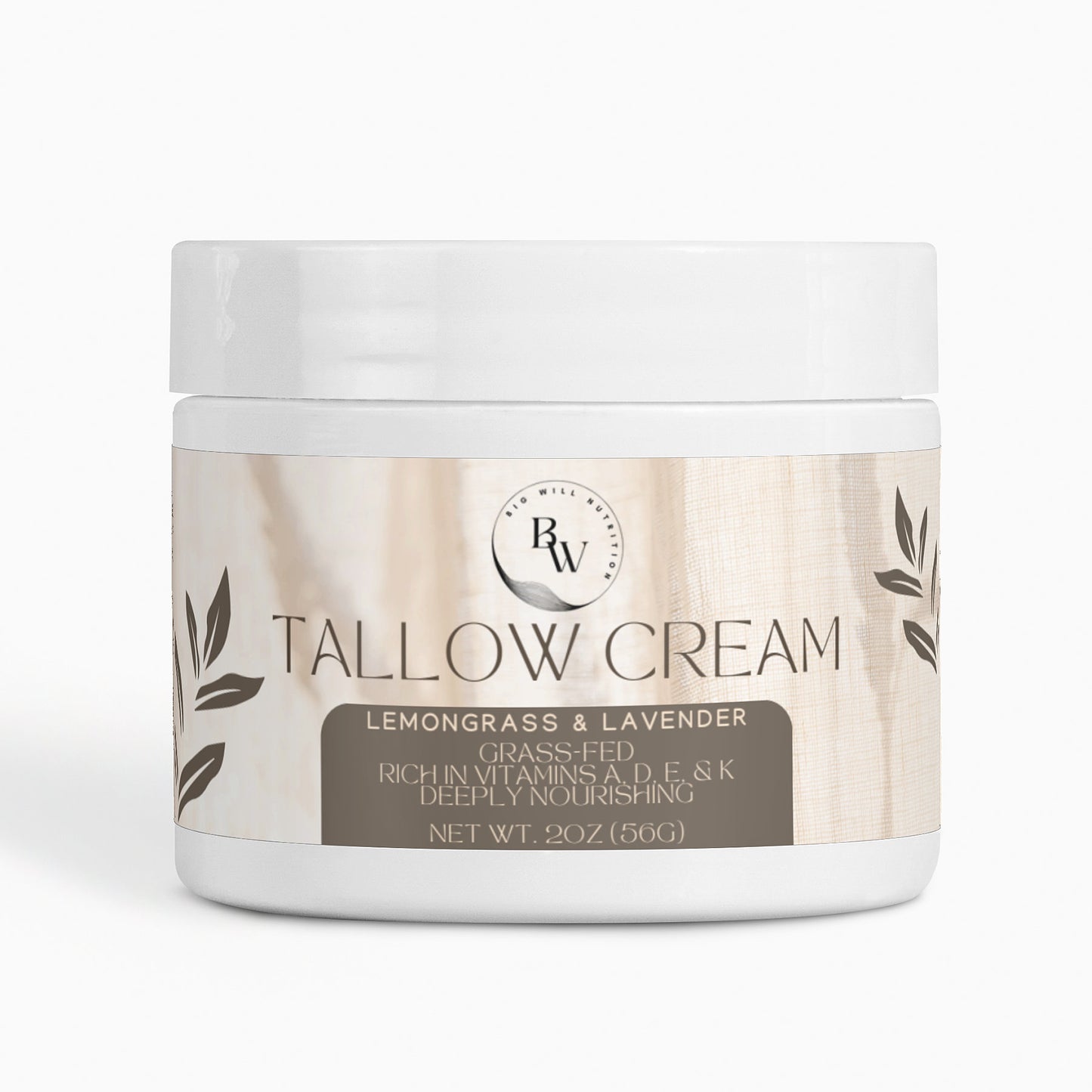 Tallow Cream Lemongrass & Lavender