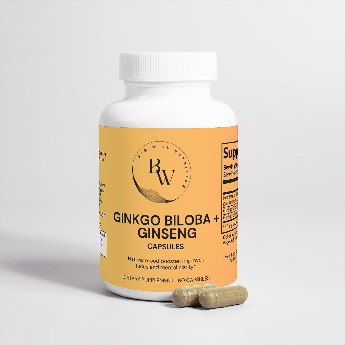 Ginkgo Biloba + Ginseng