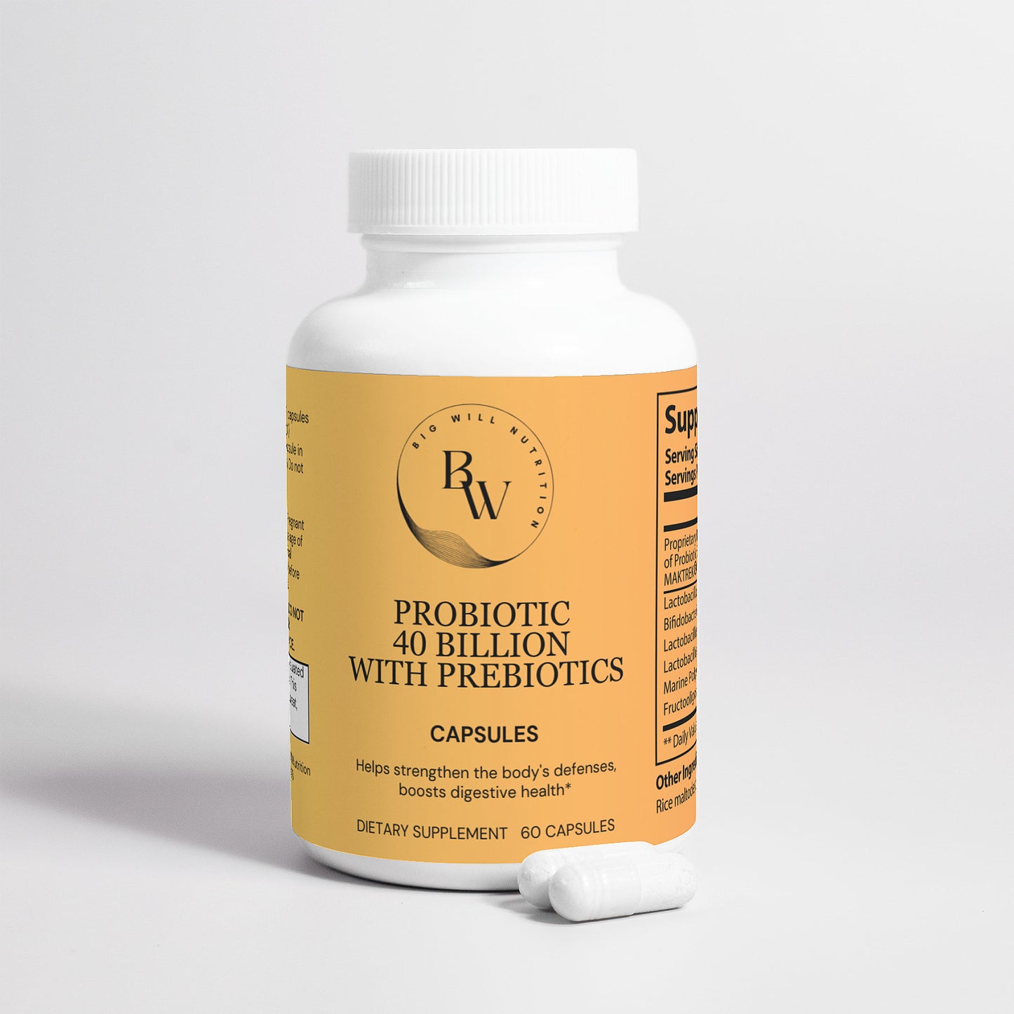 Probiotic 40 Billion with Prebiotics